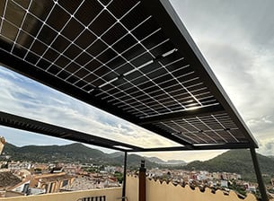 Instal·lació de Pèrgoles Solars Fotovoltaiques | instalació fotovoltaica